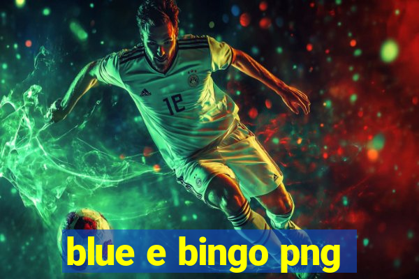 blue e bingo png